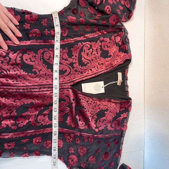 Ramy Brook Clarice Velvet Mini Dress Size XS NWT DAMAGED - Picture 13 of 13